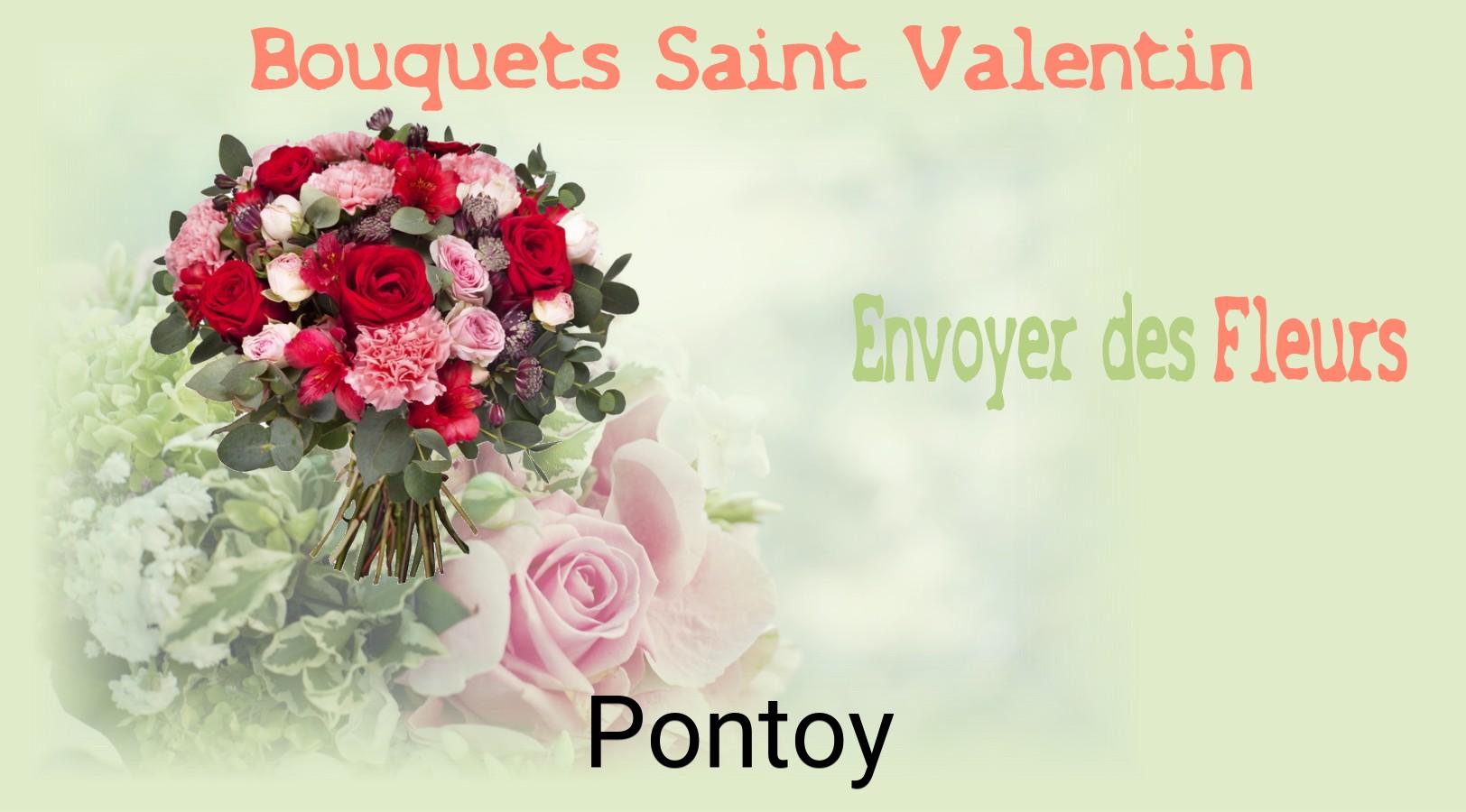 Roses de Saint-Valentin livrées à Pontoy